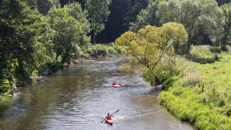 Kajakken in de Semois